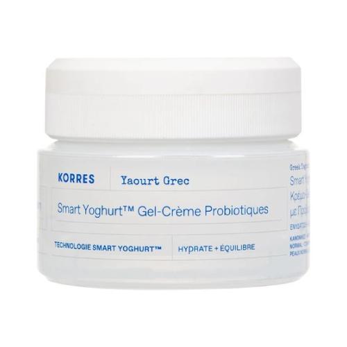 Miniaturka artykułu - KORRES Greek Yoghurt Smart Chłodzący żel-krem nawilżający do twarzy do sk&oacute;ry normalnej i mieszanej, 40 ml