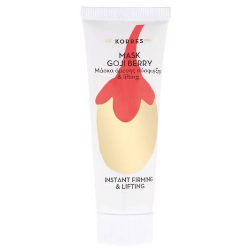 Miniaturka artykułu - Korres Liftingująca maska do twarzy z jagodami goji, 18 ml