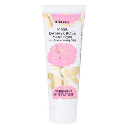 Miniaturka artykułu - Korres Maska do twarzy na noc z r&oacute;żą damasceńską, 18 ml