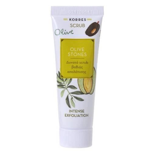 Miniaturka artykułu - Korres Oczyszczający peeling do twarzy Olive Stones, 18 ml