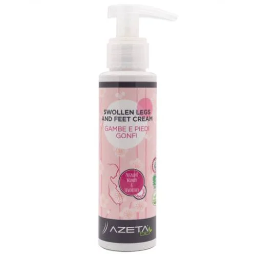 Miniaturka artykułu - Azeta Bio Krem na opuchnięte i zmęczone nogi dla kobiet w ciąży i po porodzie, 100 ml