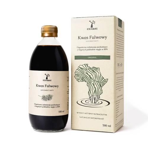 Miniaturka artykułu - Kikaboni Kwas Fulwowy, 500 ml
