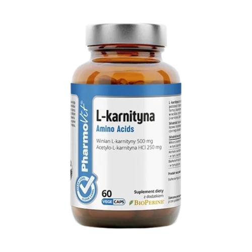 Miniaturka artykułu - Pharmovit L-karnityna, 60 kaps.