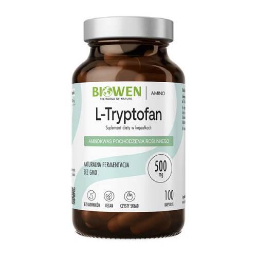 Miniaturka artykułu - Biowen L-Tryptofan, 100 kaps.