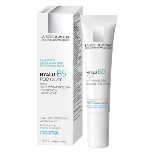 Miniaturka artykułu - LA ROCHE POSAY HYALU B5 Krem pod oczy, 15ml