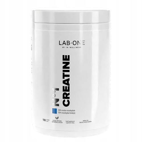 Miniaturka artykułu - Lab One N&deg;1 Creatine Kreatyna w proszku smak neutralny, 500 g