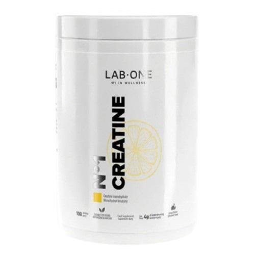 Miniaturka artykułu - Lab One Creatine Kreatyna w proszku smak cytrynowy, 500 g