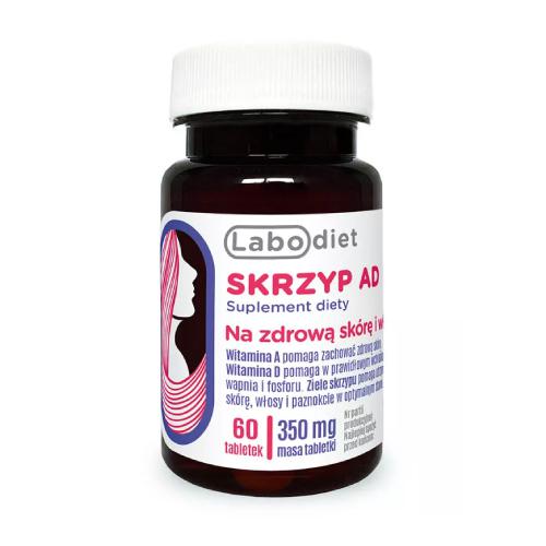 Miniaturka artykułu - Labodiet Skrzyp AD, 60 tabletek