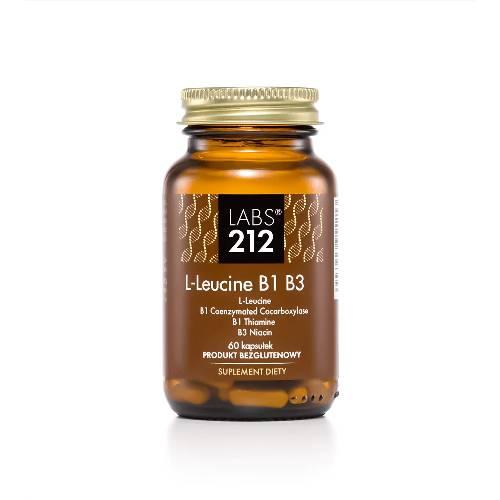 Miniaturka artykułu - LABS212 L- Leucine B1 B3, 60 kaps.