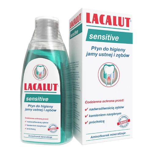 Miniaturka artykułu - LACALUT Sensitive Płyn na nadwrażliwe zęby - 300 ml