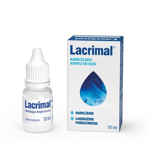 Miniaturka artykułu - Lacrimal Nawilżające Krople do Oczu, 10 ml