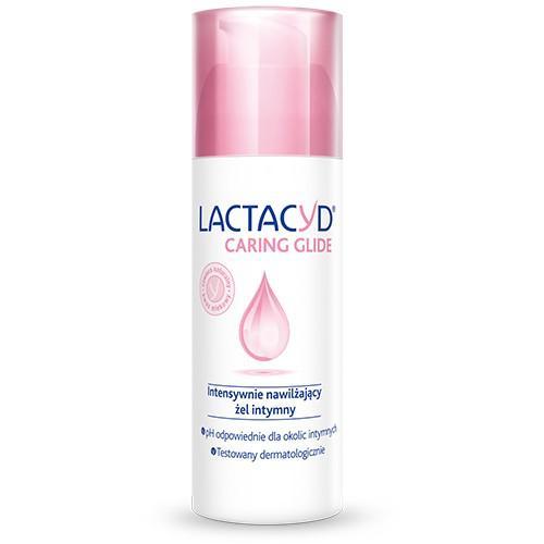 Miniaturka artykułu - Lactacyd Caring Glide Żel intymny, 50ml BRAK ORYGINALNEGO KORKA