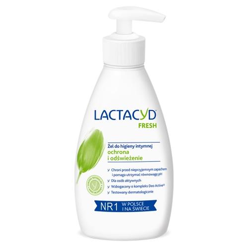 Miniaturka artykułu - Lactacyd Fresh Żel do higieny intymnej, 200 ml