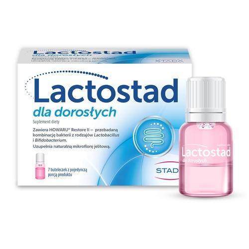 Miniaturka artykułu - Lactostad dla dorosłych, 7 ampułek x 7 ml