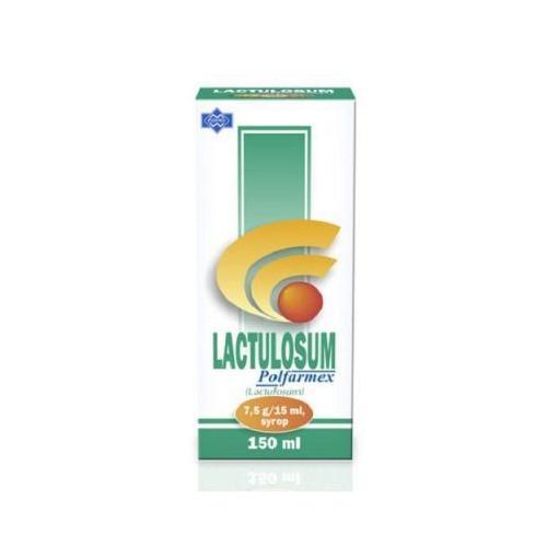 Miniaturka artykułu - Lactulosum Polfarmex syrop 7,5g/15ml - 150ml USZKODZONY KARTON