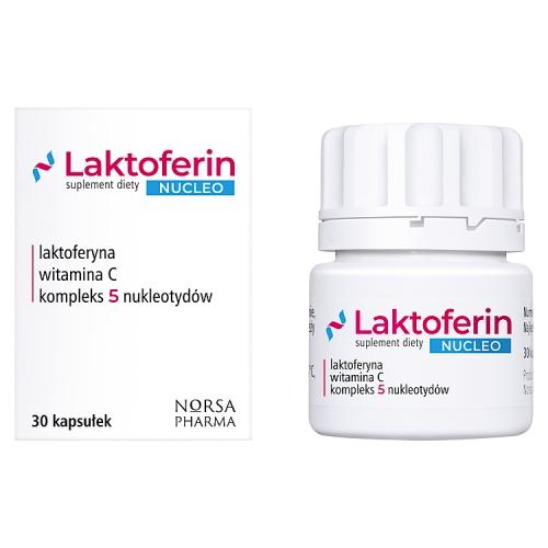 Miniaturka artykułu - Laktoferin Nucleo, 30 kaps.