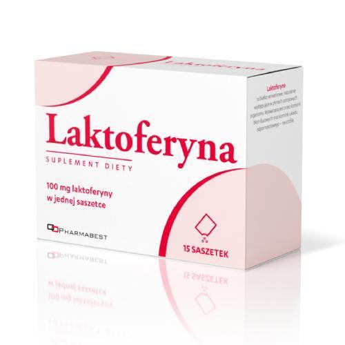 Miniaturka artykułu - Laktoferyna&reg; 100mg, 15 saszetek USZKODZONE/ OPAKOWANIE TEKTUR.