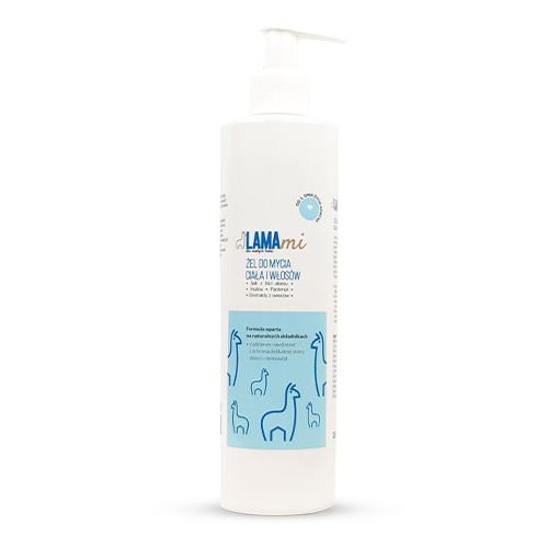 Miniaturka artykułu - LAMAmi Żel do mycia ciała i włos&oacute;w, 300ml