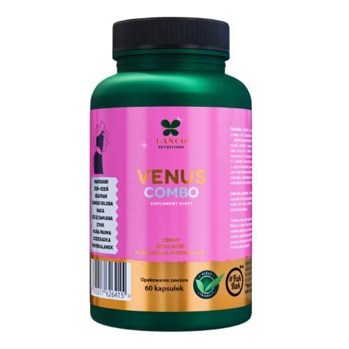 Miniaturka artykułu - Lanco Nutritions Venus Combo, 60 kaps.