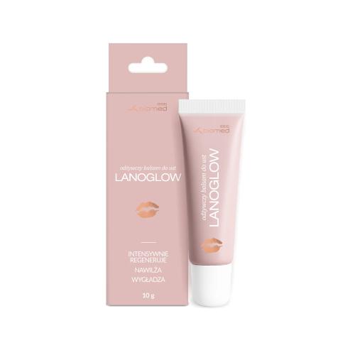 Miniaturka artykułu - LanoGlow Odżywczy balsam do ust, 10 g