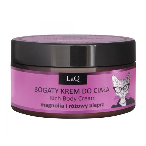 Miniaturka artykułu - LAQ Bogaty krem do ciała  MAGNOLIA, 200ml 