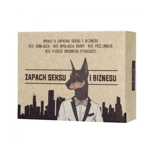 Miniaturka artykułu - LaQ Doberman Mydło w kostce dla facet&oacute;w, 85g/USZKODZONE TEKTUROWE OPAKOWANIE