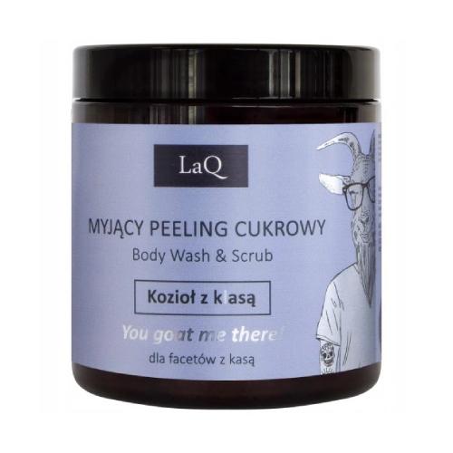 Miniaturka artykułu - LaQ Kozioł Naturalny peeling myjący scrub, 200ml