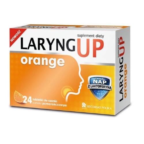 LARYNG UP Orange - 24 tabletki do ssania