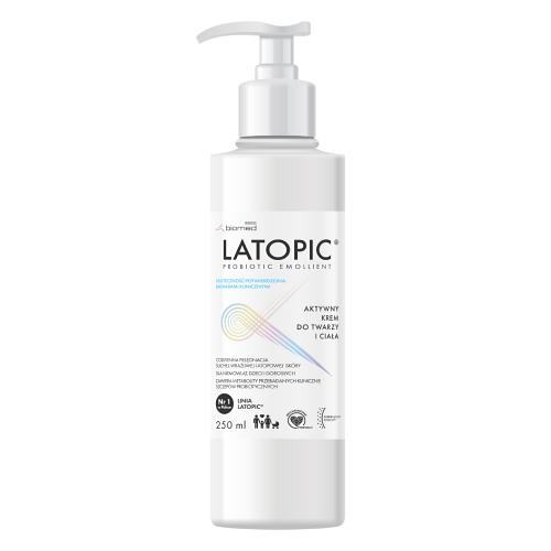 Miniaturka artykułu - Latopic Krem do twarzy i ciała, 250ml