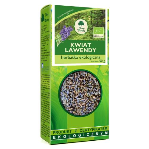 Miniaturka artykułu - Lawenda Kwiat Eko - 50g DARY NATURY