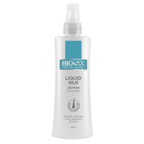 Miniaturka artykułu - L'BIOTICA BIOVAX KERATYNA + JEDWAB ODŻYWKA W PŁYNIE, 200ml