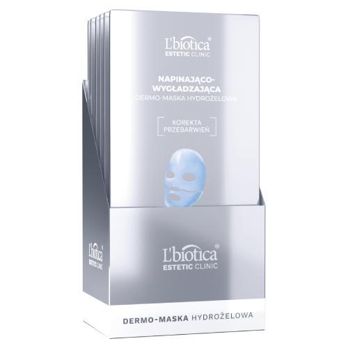 L'BIOTICA Estetic Clinic Oxy Treatment Napinająco-wygładzająca dermo-maska hydrożelowa do twarzy, 23ml/1szt. KR&Oacute;TKA DATA 28.02.2028