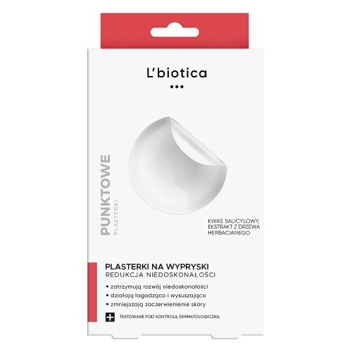 Miniaturka artykułu - L'biotica Punktowe Plasterki na wypryski - 3 x 12 sztuk (28668)