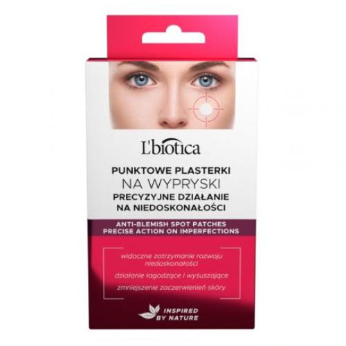 Miniaturka artykułu - L'biotica Punktowe Plasterki na wypryski - 3 x 12 sztuk (28668)