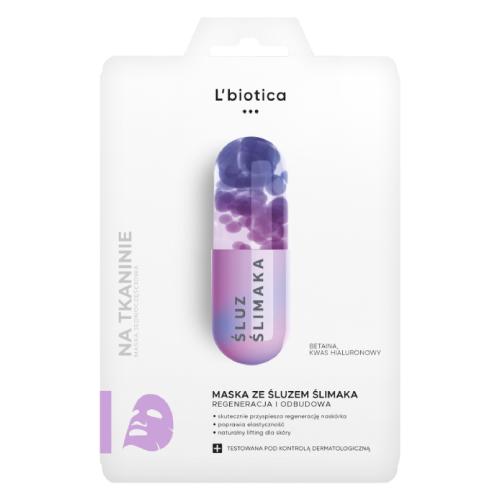 Miniaturka artykułu - L'biotica SNAIL MASK Maska ze śluzem ślimaka