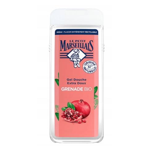 Miniaturka artykułu - LE PETIT MARSEILLAIS Żel pod prysznic Bio Granat, 400ml
