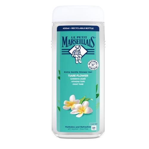 Miniaturka artykułu - LE PETIT MARSEILLAIS Żel pod prysznic Żel pod prysznic kwiat Tiare, 400ml