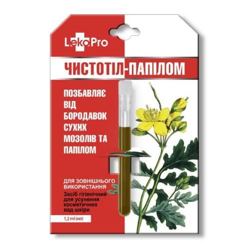 Miniaturka artykułu - LEKOPRO Balsam do ciała z glistnikiem, 1,2 ml