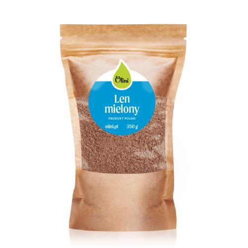 Miniaturka artykułu - Olini Len mielony, 350 g