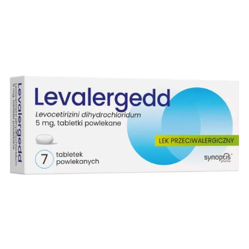 Miniaturka artykułu - Levalergedd 5mg, 7tabl.