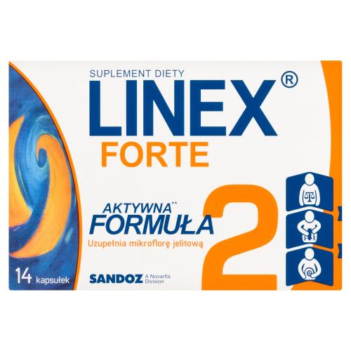Miniaturka artykułu - Linex Forte - 14 kapsułek