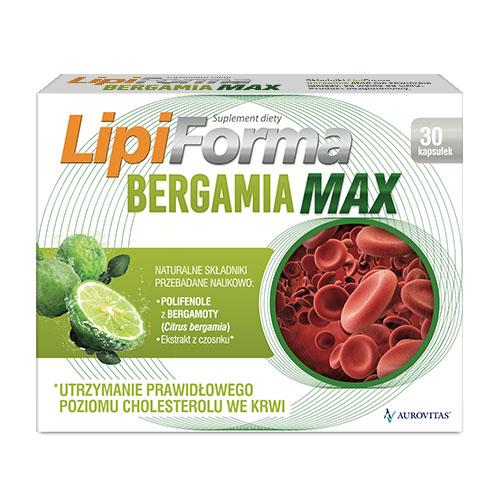 Miniaturka artykułu - LipiForma Bergamia Max, 30 kaps.
