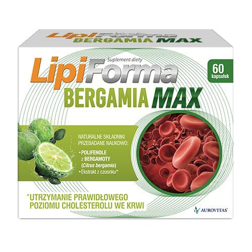 Miniaturka artykułu - LipiForma Bergamia Max, 60 kaps.