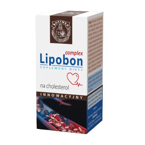 Miniaturka artykułu - LIPOBON Complex, 60kaps. USZKODZONE OPAKOWANIE TEKTUROWE