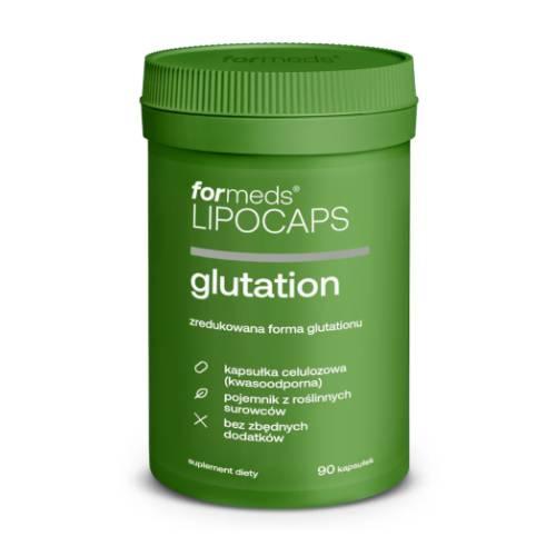Miniaturka artykułu - FORMEDS Lipocaps Glutation, 90 kapsułek