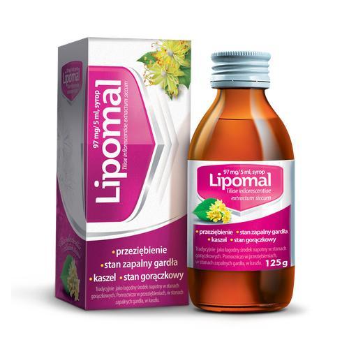 Miniaturka artykułu - Lipomal syrop 97mg/5ml, 125 g BRAK OPAKOWANIA