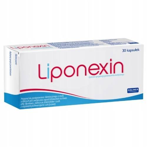 Miniaturka artykułu - LIPONEXIN - 30 kapsułek cukrzyca 