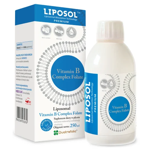 Miniaturka artykułu - Liposol Witamina B Complex, 250 ml