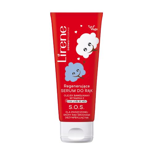 Miniaturka artykułu - LIRENE Regenerujące serum do rąk S.O.S 75ml