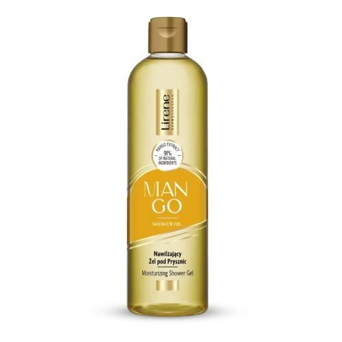 Miniaturka artykułu - Lirene Nawilżający żel pod prysznic Mango, 400 ml